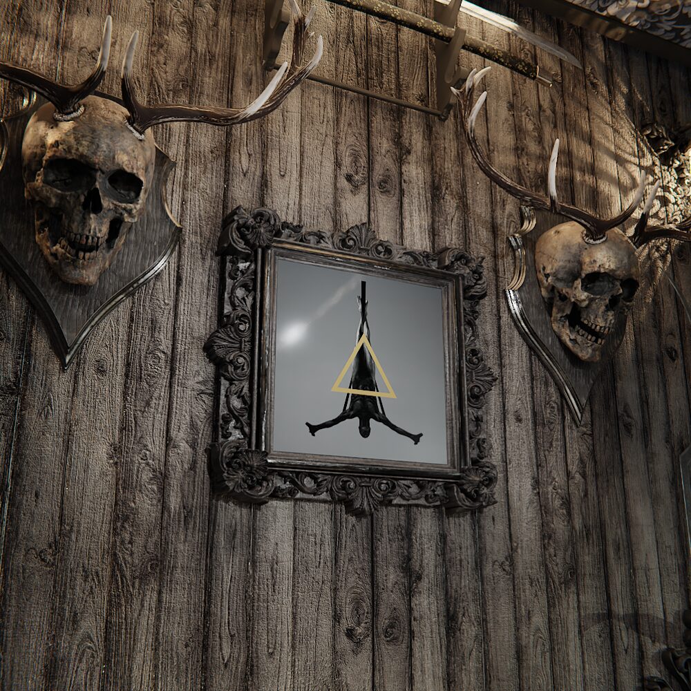 "Triangle" Matte Art Print - Image 2